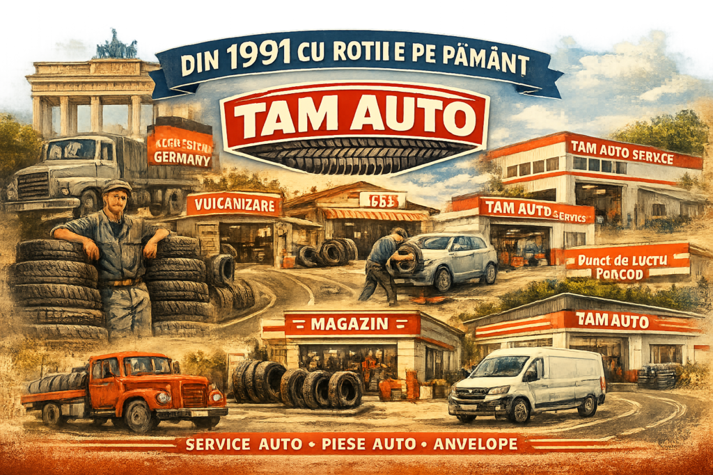 Despre noi – TAM Auto (din 1991, cu roțile pe pământ)